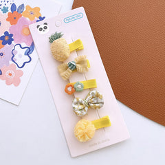 Versatile Hair Accessory For Babies: Colorful Small Butterfly Bow Hair Clip Sets