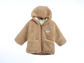 MyKids-USA Unisex Plush Hoodie Coat Outfit Wearing