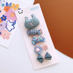 Versatile Hair Accessory For Babies: Colorful Small Butterfly Bow Hair Clip Sets