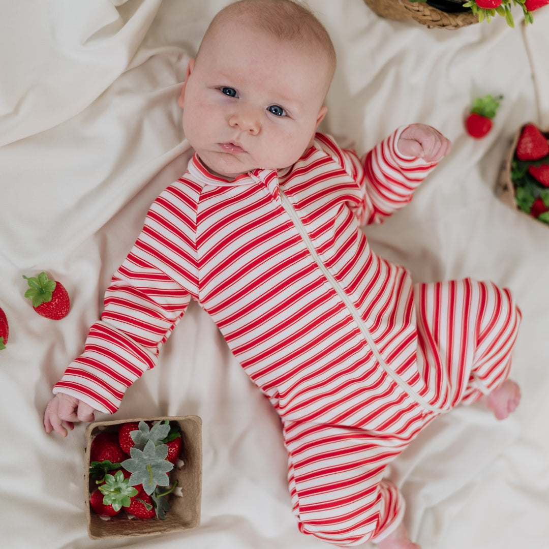 Baby Bamboo Zipper Sleeper — Last Call-0