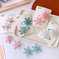 Children's Hair Clip With Fabric Cover - All-In-One Hair Accessory Sets For Babies