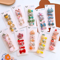 Versatile Hair Accessory For Babies: Colorful Small Butterfly Bow Hair Clip Sets