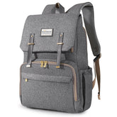 Canvas Diaper Backpack-0