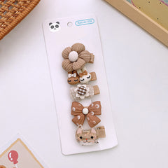 Versatile Hair Accessory For Babies: Colorful Small Butterfly Bow Hair Clip Sets