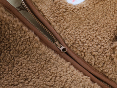 MyKids-USA Unisex Plush Hoodie Coat Outfit Wearing