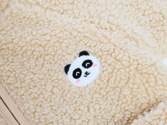 MyKids-USA Unisex Plush Hoodie Coat Outfit Wearing