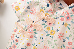 MyKids-USA Chinese Style Girl Onesies