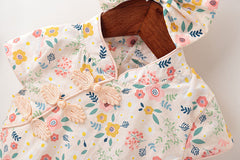 MyKids-USA Chinese Style Girl Onesies