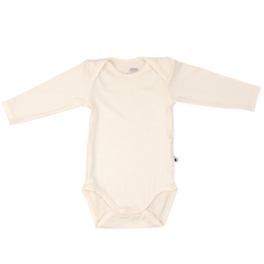 Bamboo Baby Long Sleeve Body - CREAM