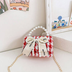 Stylish And Versatile Carry-On Girls Portable Red Crossbody Handbag