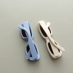 Kids Candy Color Square Frame Fashion Sunglasses