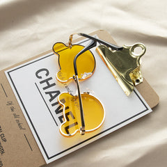 Girls Colorful Lenses Cartoon Frame Shape Fashion Sunglasses