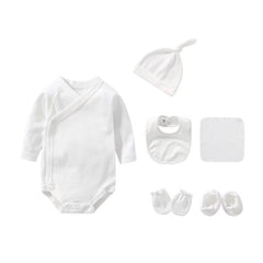 Newborn Solid Color Cotton Bodysuit Thin Style Sets
