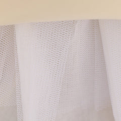 Baby Girl Floral Embroidered Pattern Full Moon Christening Sequins Tutu Dress