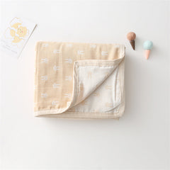 Baby Children Cartoon & Dot Graphic Pure Cotton Blanket