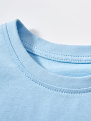 Teddy Bear Printing Boys’ T-Shirt In European And American Style For Summer