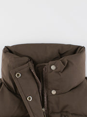 Style Kids Unisex Outerwear: Sleeveless Single Breasted Coat for Children