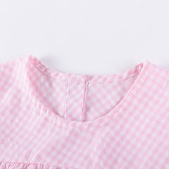 Autumn Arrival Cartoon Animals Christmas Pattern Long Sleeves Crew Neck Dress for Stylish Girls