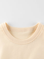 Boys Outing Scene Print T-Shirt In European And American Style For Summer