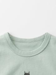 Boys’ Transformer Cartoon and Letters Print T-shirt in European and American Style