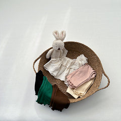 Children's Solid Color Leggings Girls Kindergarten Trousers