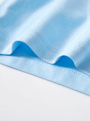 Teddy Bear Printing Boys’ T-Shirt In European And American Style For Summer