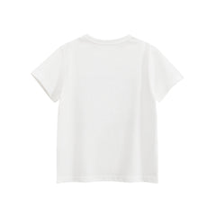 Summer Girls’ Cartoon Cats Pattern Printed T-shirt in European and American Style