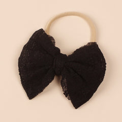 Baby Simple Style Bow Tie Hair Tape For Children.