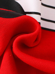 Baby Fashion Cartoon Print Pattern Casual Cotton Hoodie