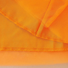 Striped Embroidered Tulle Dress: Halloween Edition For Girls