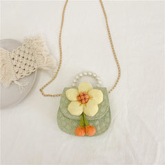 Children Girl Floral Pattern Cute Crossbody Bags