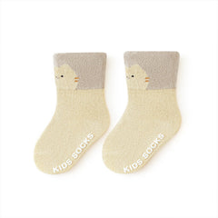 Spring Baby Breathable Animals Cartoon Color Patchwork Socks