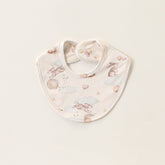 Adorable Cartoon Cotton Snap-on Bib