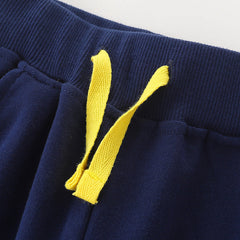 Autumn Embroidered Pattern Casual Trousers