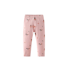 Autumn Arrival Baby Kids Girls Cartoon Ballerina Cute Pants