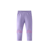 Autumn Arrival Baby Kids Girls Rainbows Pattern Casual Pants