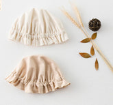 Baby Solid Color Ruffle Design Hats In All Season