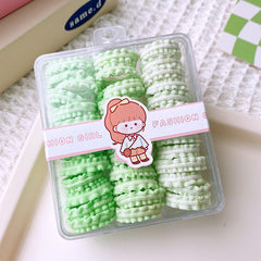 Soft And Comfortable Basic Hairband For Kids With Mushroom Edges 39-Piece Set