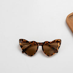 Kids Heart Shape Decoration Sunglasses