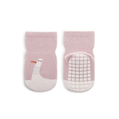 Baby Cartoon And Striped Pattern Non-Slip Design Socks