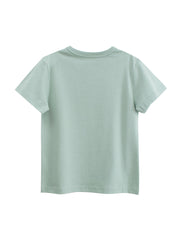 Boys’ Transformer Cartoon and Letters Print T-shirt in European and American Style