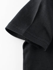 Cat Face Cartoon Pattern Girls T-Shirt In European And American Style For Summer