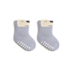 Spring Baby Breathable Animals Cartoon Design Socks Non-Slip