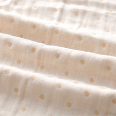 Baby Children Cartoon & Dot Graphic Pure Cotton Blanket