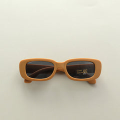 Kids Candy Color Square Frame Fashion Sunglasses