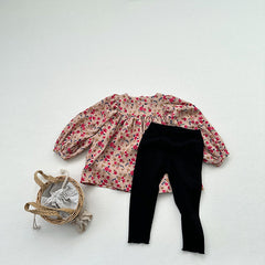 Children's Solid Color Leggings Girls Kindergarten Trousers