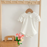 Summer Girls Solid Color High Quality Basic Onesies