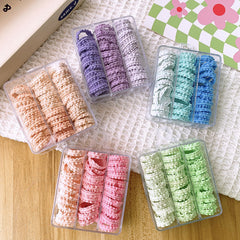 Soft And Comfortable Basic Hairband For Kids With Mushroom Edges 39-Piece Set