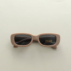 Kids Candy Color Square Frame Fashion Sunglasses