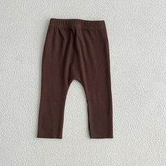Solid Color Soft Cotton Comfy Leggings